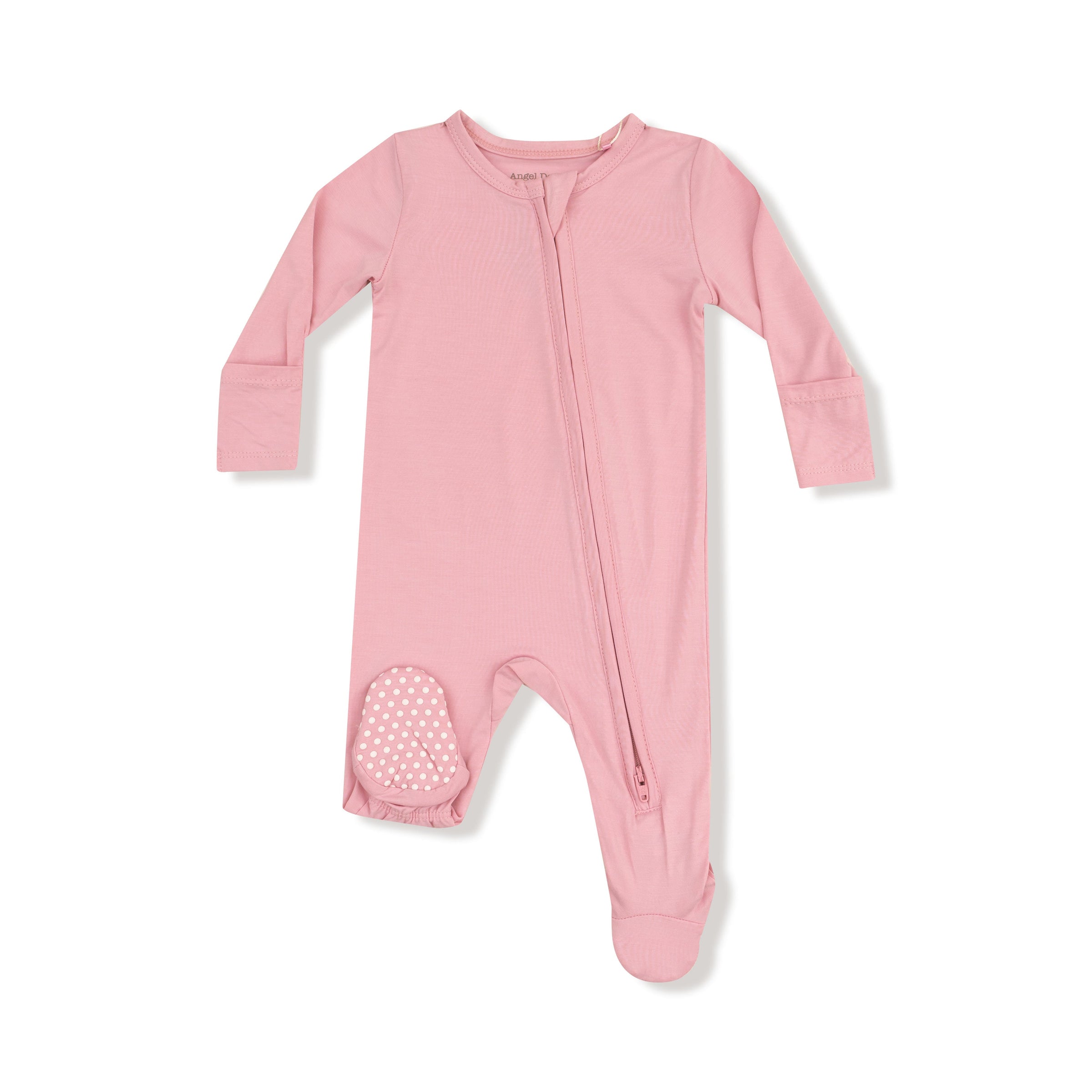 Pink Dolphin - 2 Way Zipper Footie