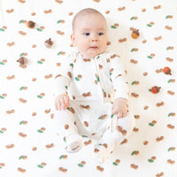 Tiny Acorns - 2 Way Zipper Footie