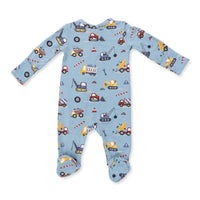 Crayon Construction - 2 Way Zipper Footie