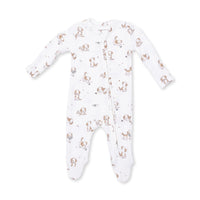 Explorer Puppy Blue - 2 Way Zipper Footie