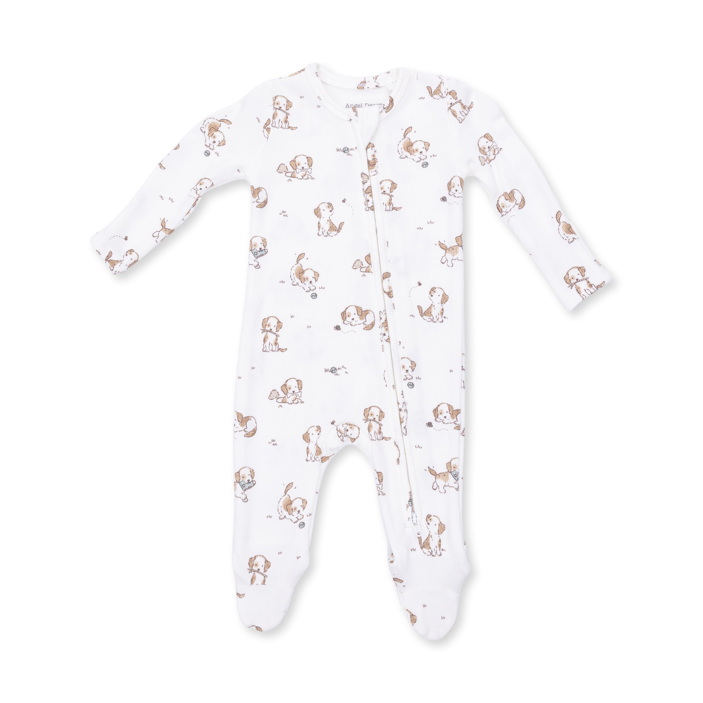 Explorer Puppy Blue - 2 Way Zipper Footie