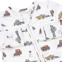 Farm Machines - 2 Way Zipper Footie