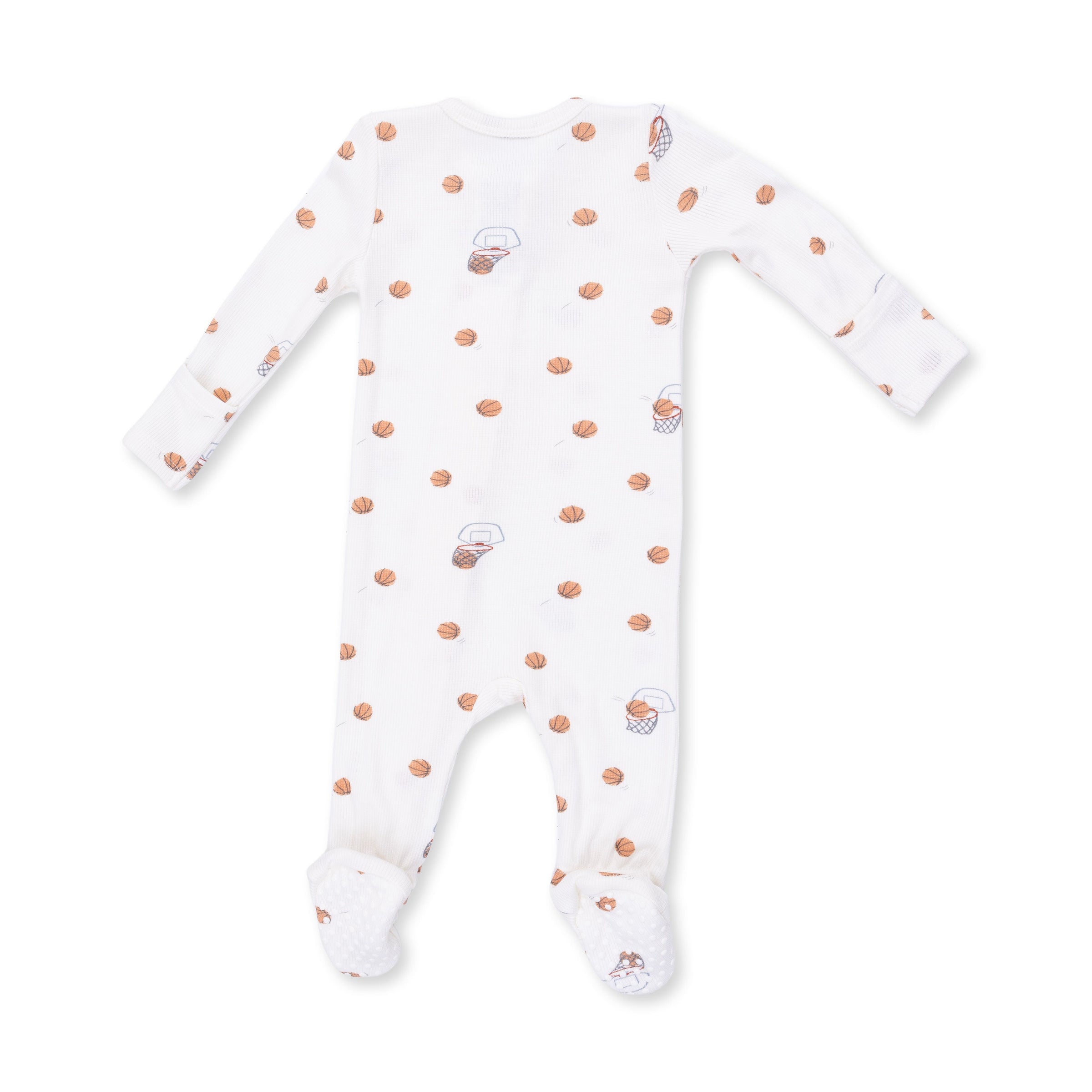 Mini Basketballs - 2 Way Zipper Footie