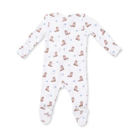 Mini Cowboy Boots - 2 Way Zipper Footie
