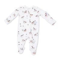 Pointer Pups and Duck Buddies - 2 Way Zipper Footie