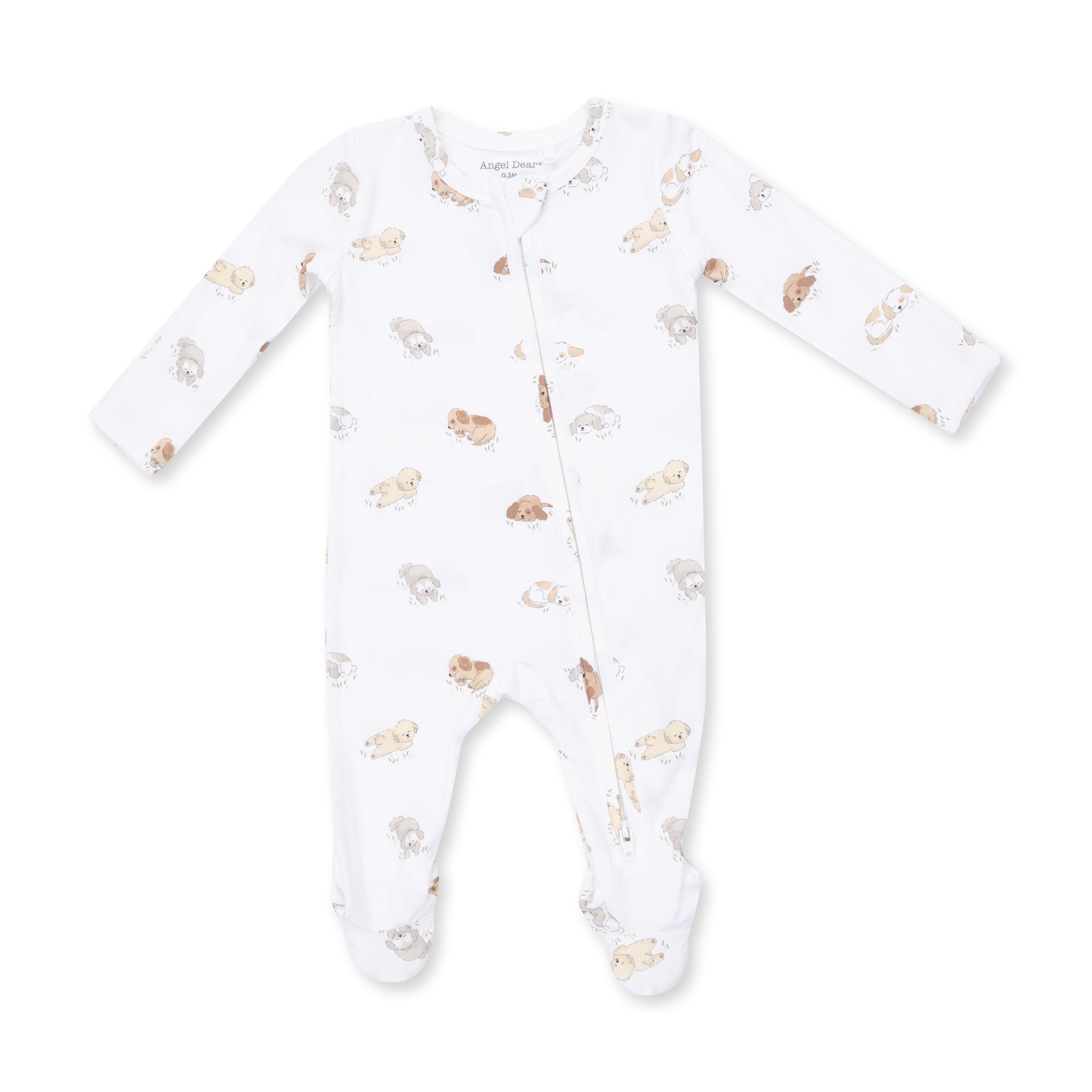 Puppy Snuggle Club - 2 Way Zipper Footie