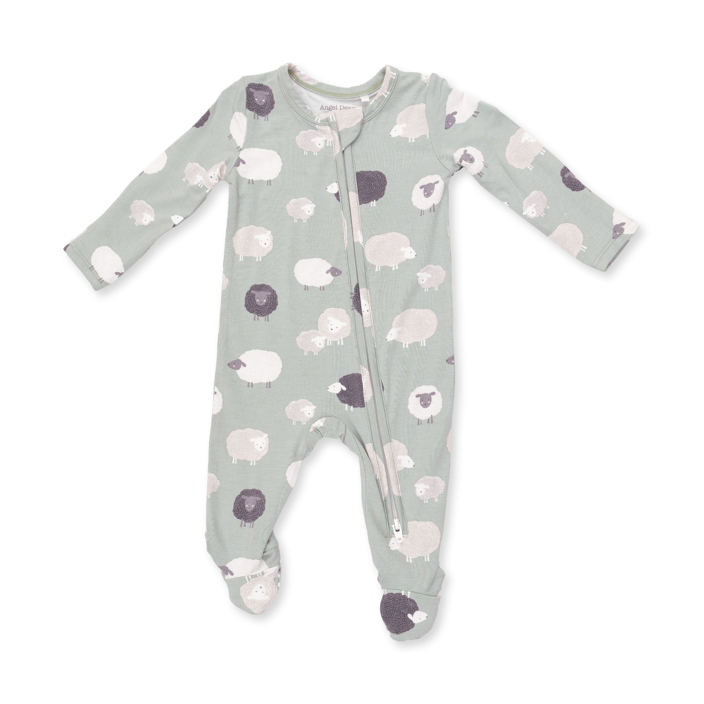 Black Sheep - 2 Way Zipper Footie
