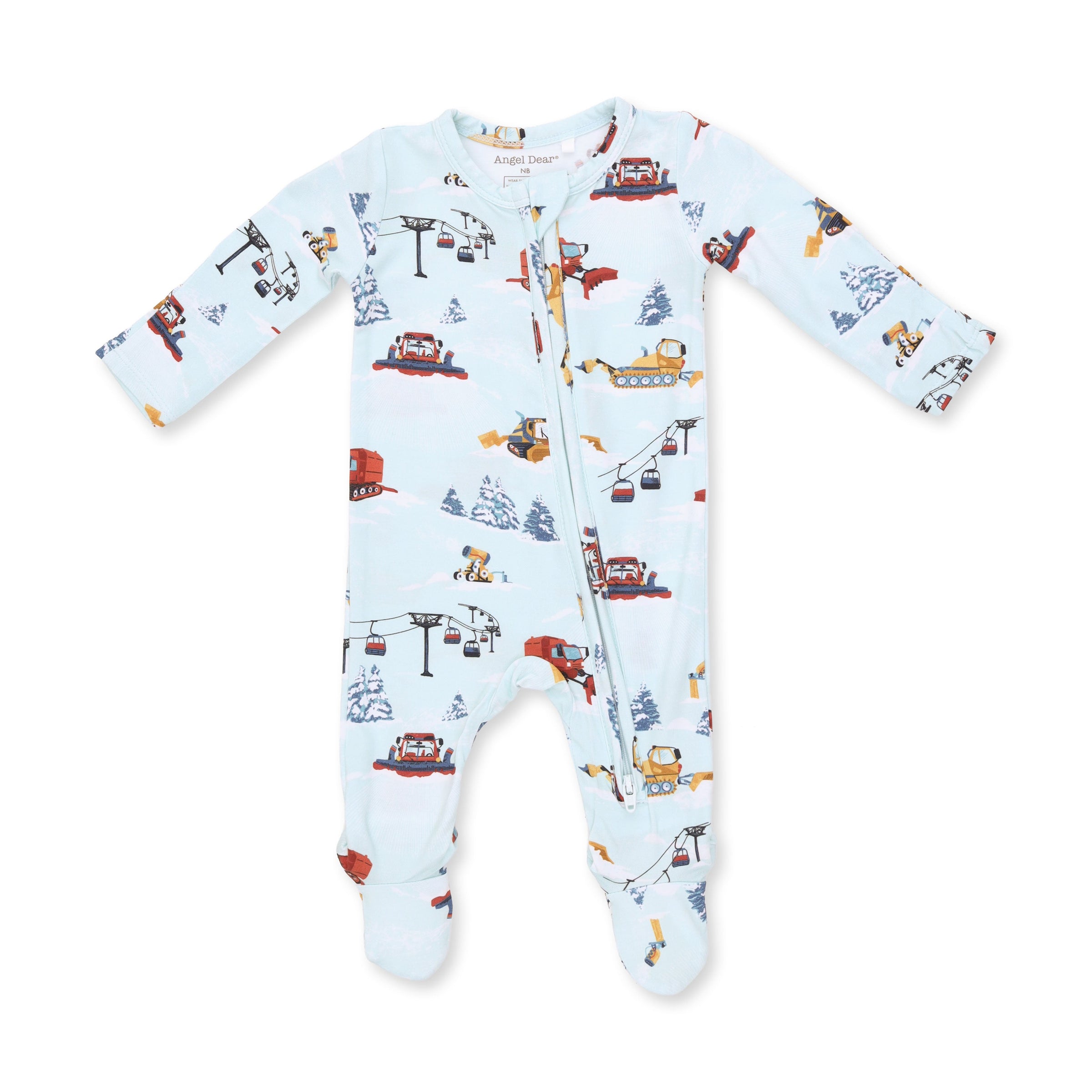 Snow Cats - 2 Way Zipper Footie