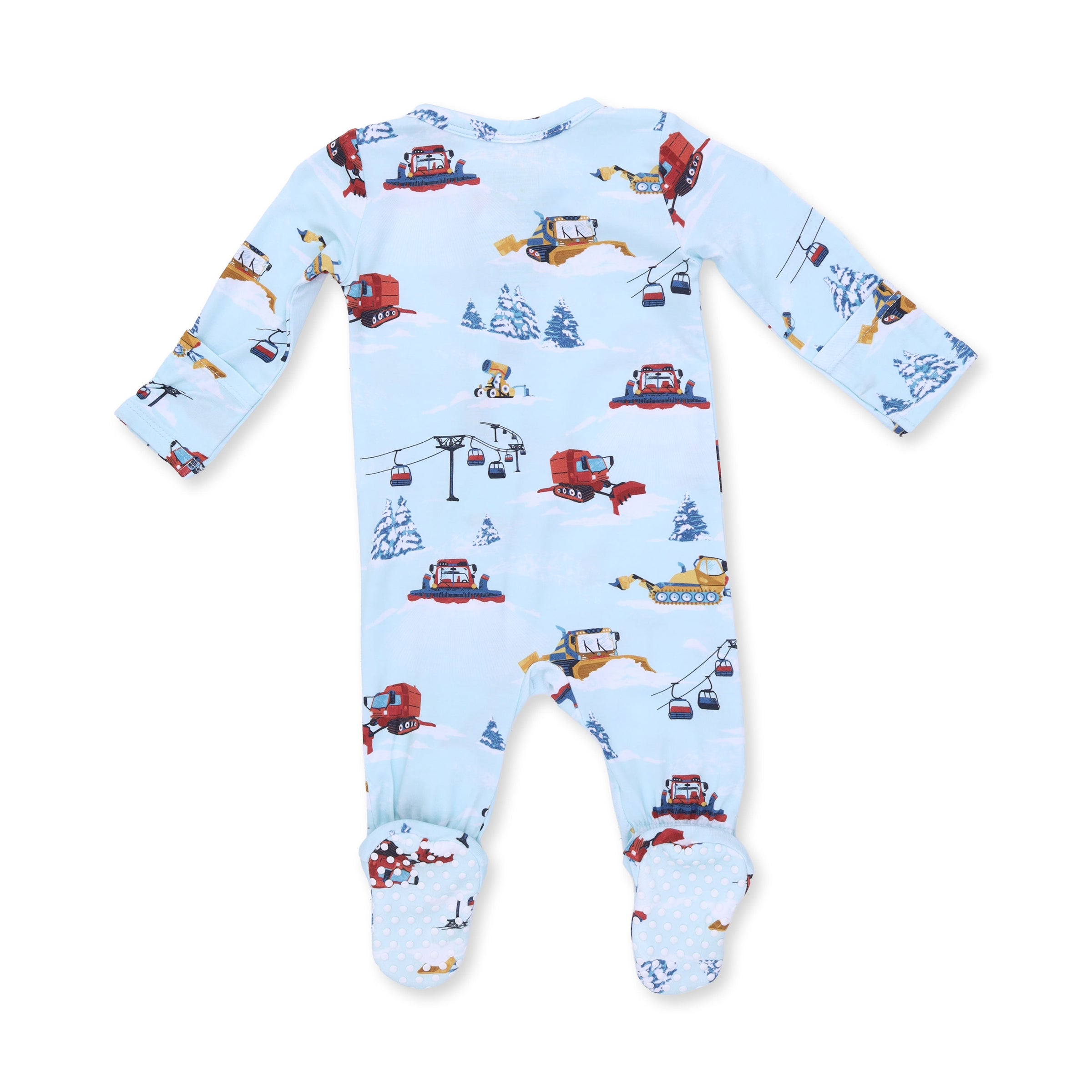 Snow Cats - 2 Way Zipper Footie
