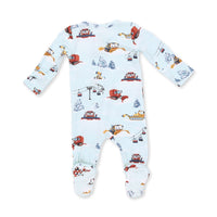 Snow Cats - 2 Way Zipper Footie