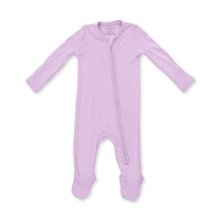 Solid Winsome Orchid - 2 Way Zipper Footie