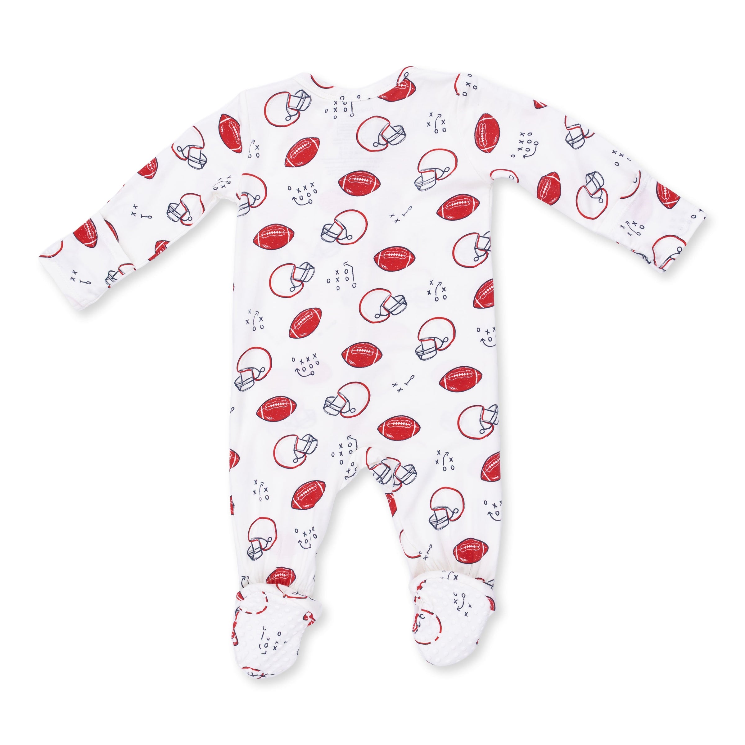 Touchdown Time - 2 Way Zipper Footie