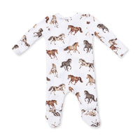 Wild Horses - 2 Way Zipper Footie