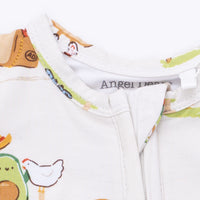 Avocado Toast - American Gothic - 2 Way Zipper Footie
