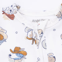 Cowdogs - 2 Way Zipper Footie