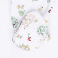Cute Farm Animals Uni - 2 Way Zipper Footie