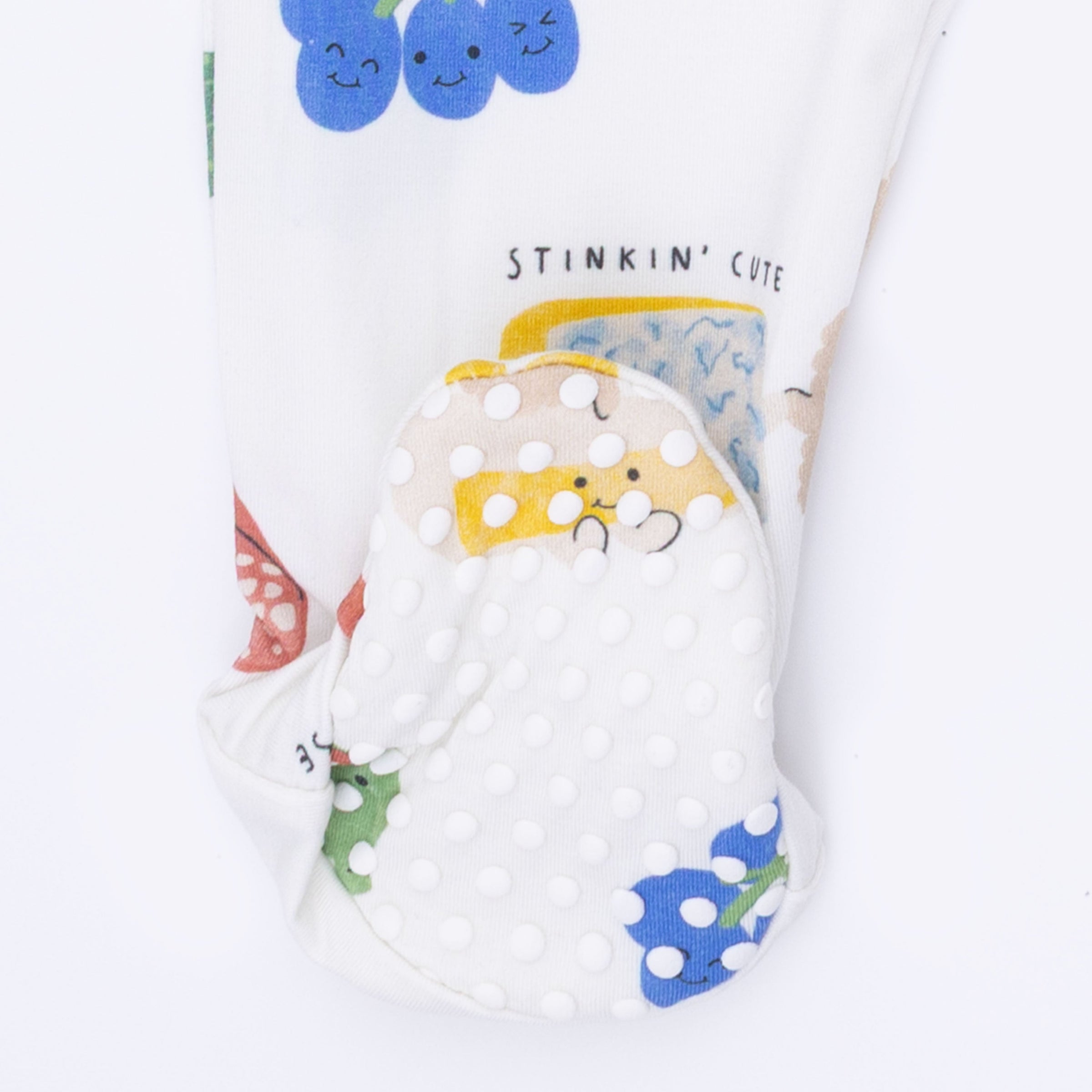 Charcuterie Cuties - 2 Way Zipper Footie