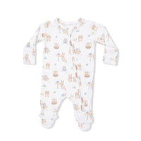 Easter Egg Hunt Uni - 2 Way Zipper Footie