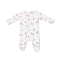 Easter Egg Hunt Uni - 2 Way Zipper Footie