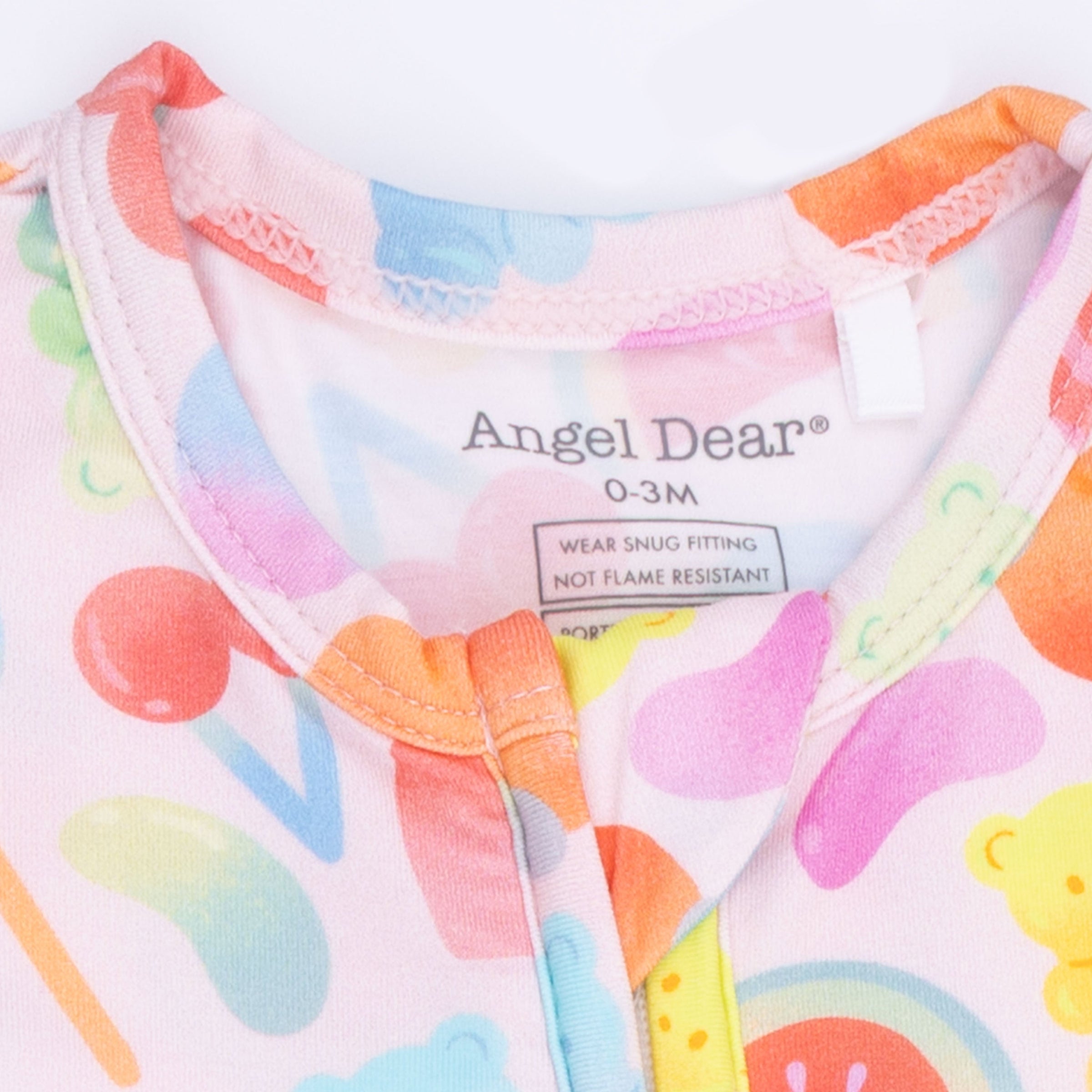 Gummy Bears - 2 Way Zipper Footie