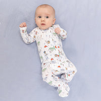 Home Run Baseball - 2 Way Zipper Footie