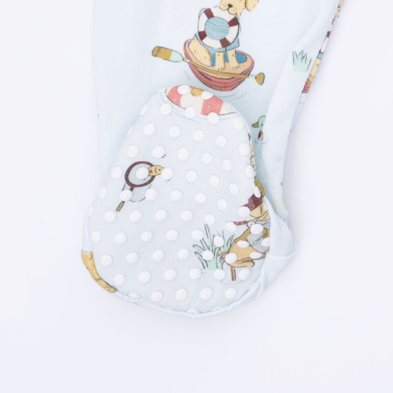 Lake Buddy Dogs - 2 Way Zipper Footie & Swaddle
