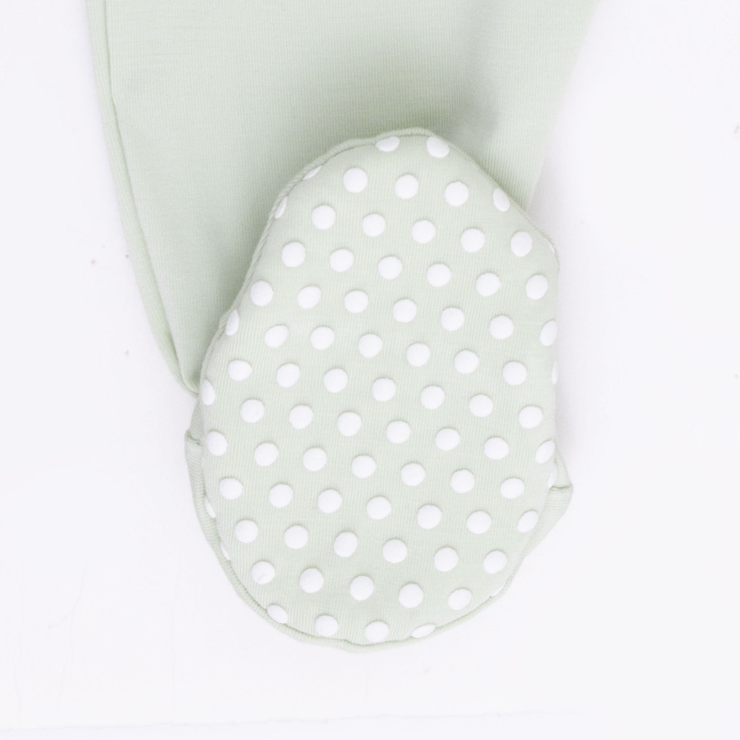 Solid Bok Choy - 2 Way Zipper Footie
