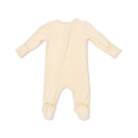 Solid Italian Straw - 2 Way Zipper Footie