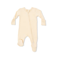 Solid Italian Straw - 2 Way Zipper Footie