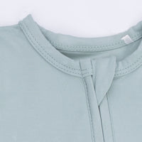 Solid Jadeite - 2 Way Zipper Footie