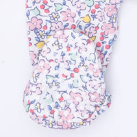 Elizabeth's Garden - 2 Way Ruffle Back Zipper Footie