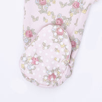 Edith's Rose Garden - 2 Way Ruffle Back Zipper Footie