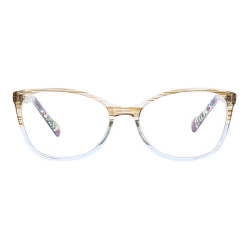 Skeena Blue Light Reader Marrakesh Vines Cream