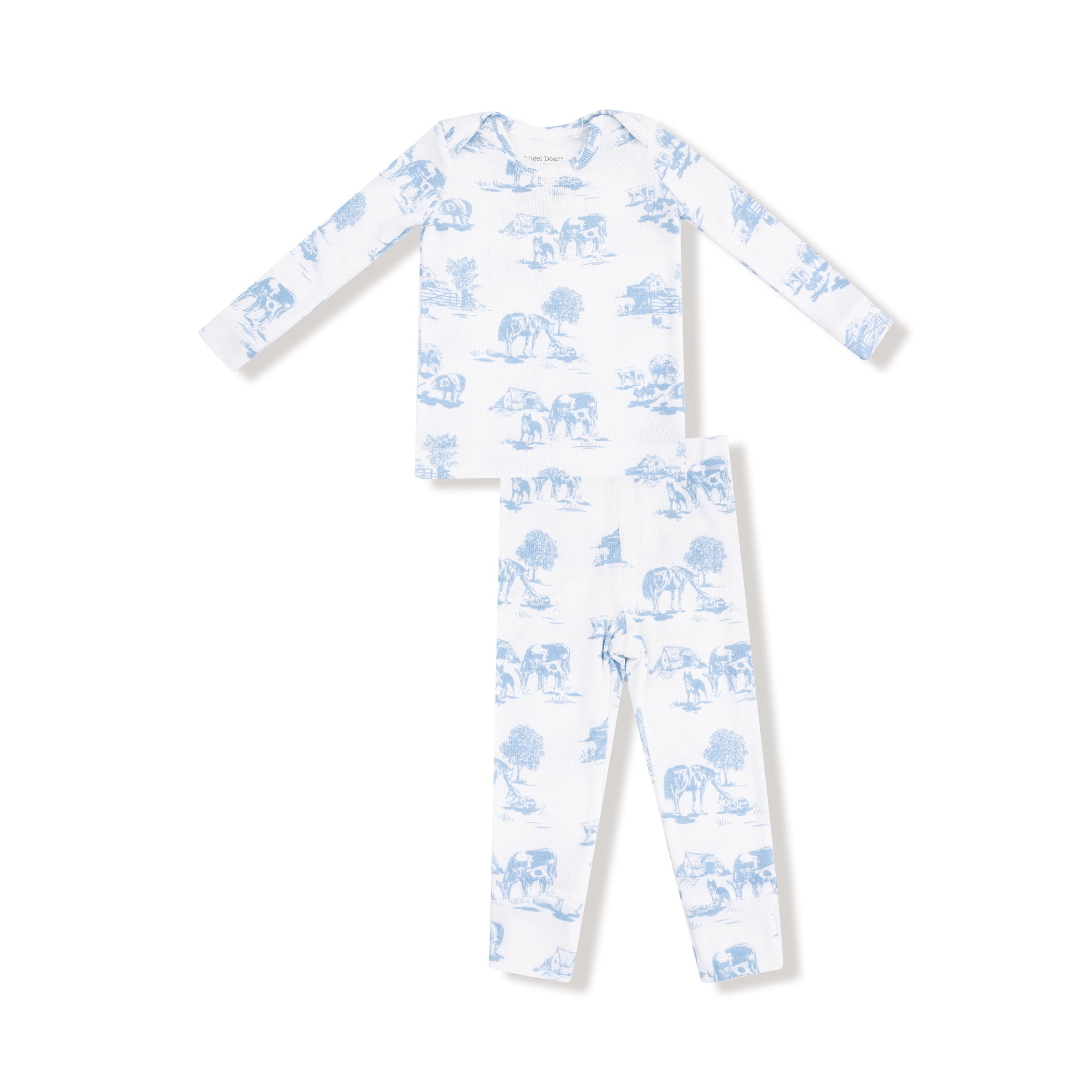 Farm Toile - Blue - Loungewear Set