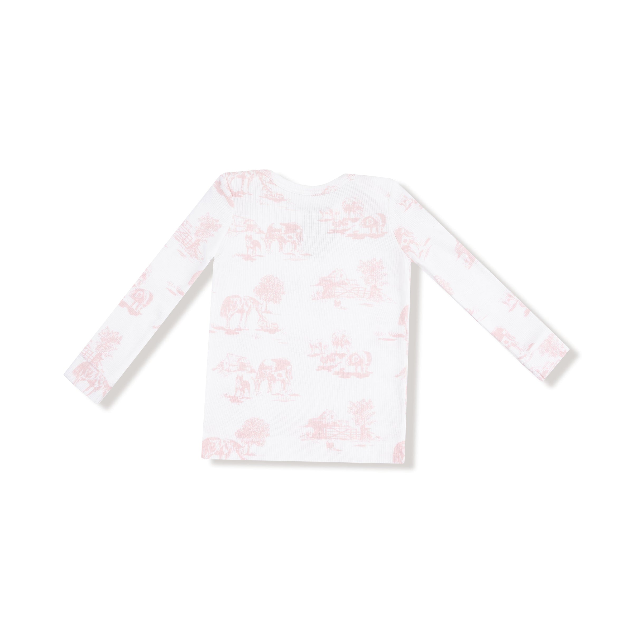 Farm Toile - Pink - Loungewear Set