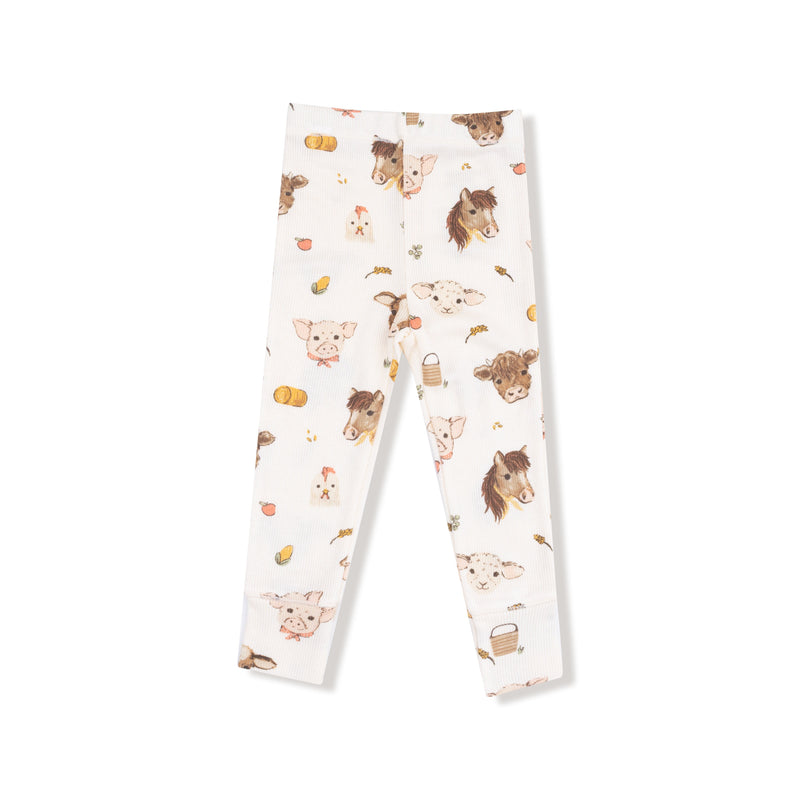 Vintage Baby Farm Animals - Loungewear Set