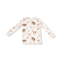 Vintage Baby Farm Animals - Loungewear Set