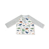 Washy Dinos - Long Sleeve Raglan Henley + Jogger