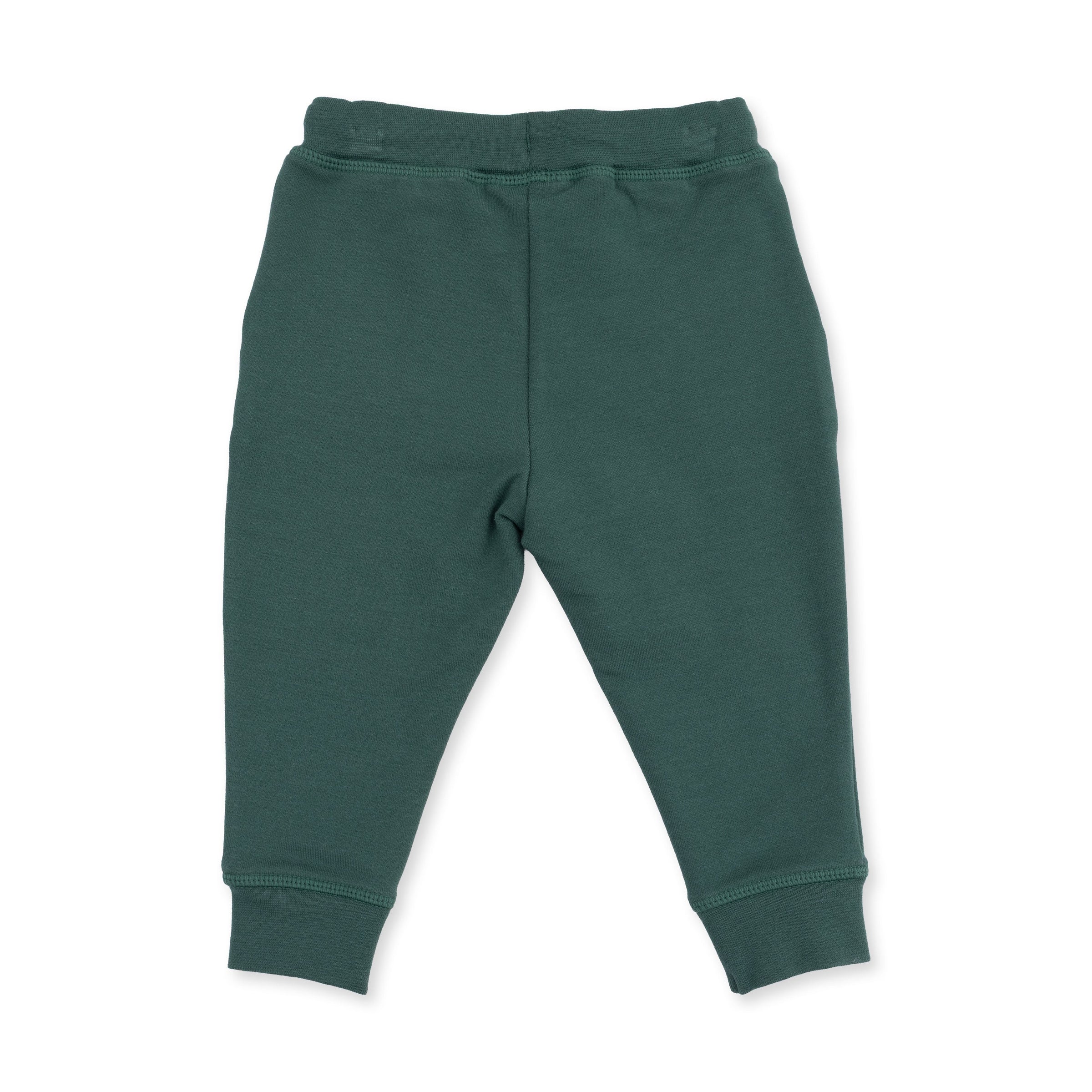 Solid Smoke Pine - Jogger Pant