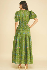 EMMA - FLORAL TIERED MAXI DRESS