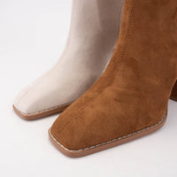 CCOCCI MINI PACK |  SQUARE-TOE SLIM-FIT ANKLE BOOTS