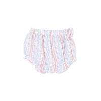 Tulip Stripe - Scallop Back Top with Bloomer & Headband