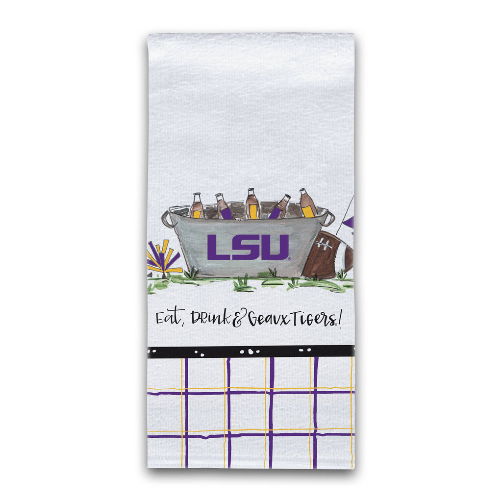 LSU Eat Drink Handtowel