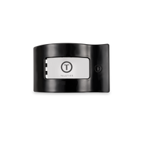 Jet Black | Small | Flat Rectangle Hair Clip