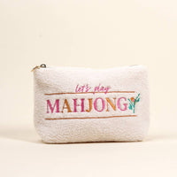 Teddy Pouch – Let's Play Mahjong