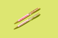 Pen - "Faith Over Fear" - Pink w/ Pearl Confetti