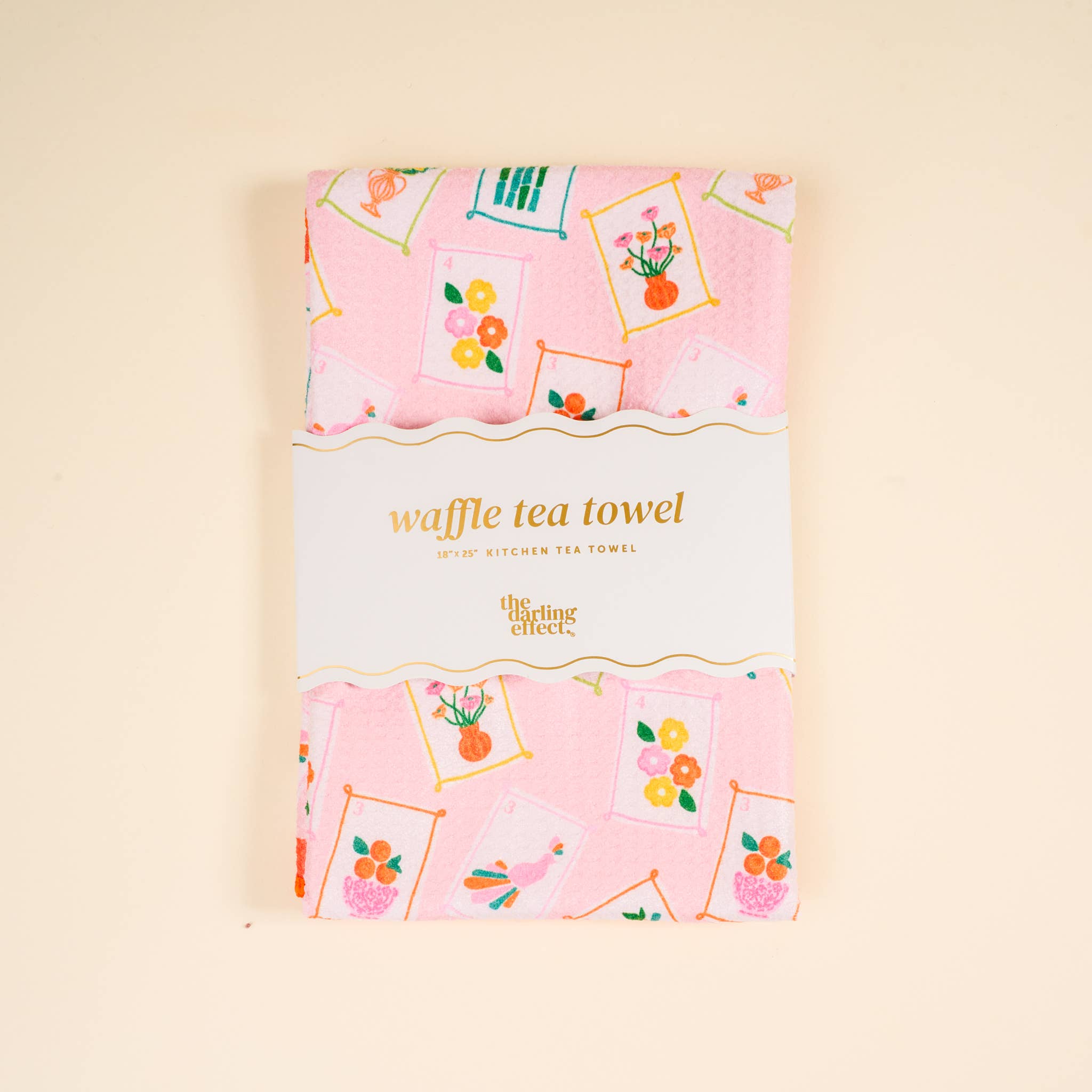 Mahjong Waffle Tea Towel – It's Mahj Time