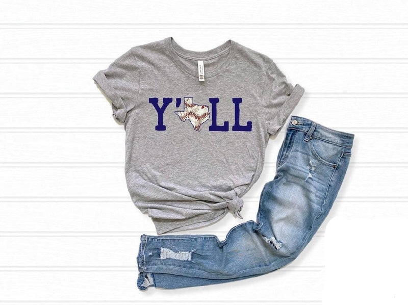 Y'all Baseball Tee