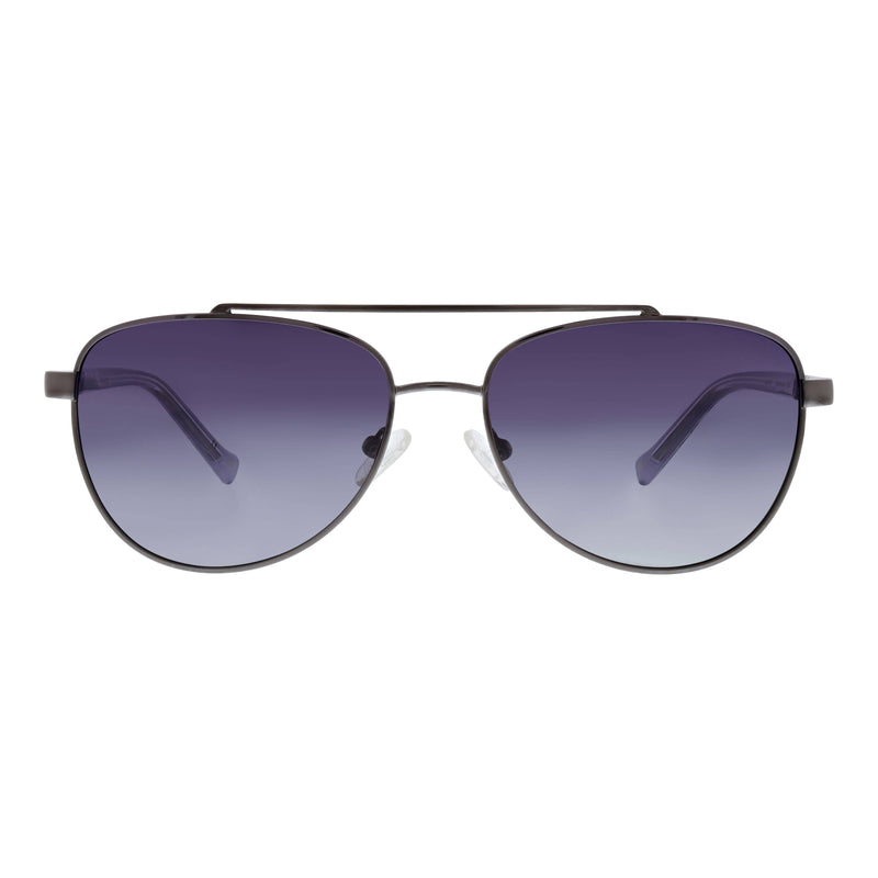 Alexandria: Raindrop Medallion Polarized Sunglasses