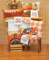 Fall/Harvest Happy Thanksgiving Throw Pillow